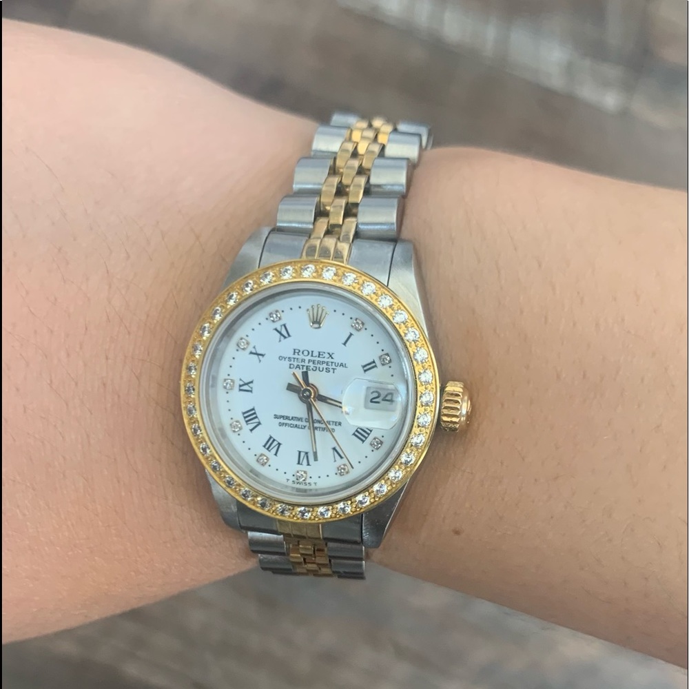 Rolex Datejust 2-stone Steel & Gold
